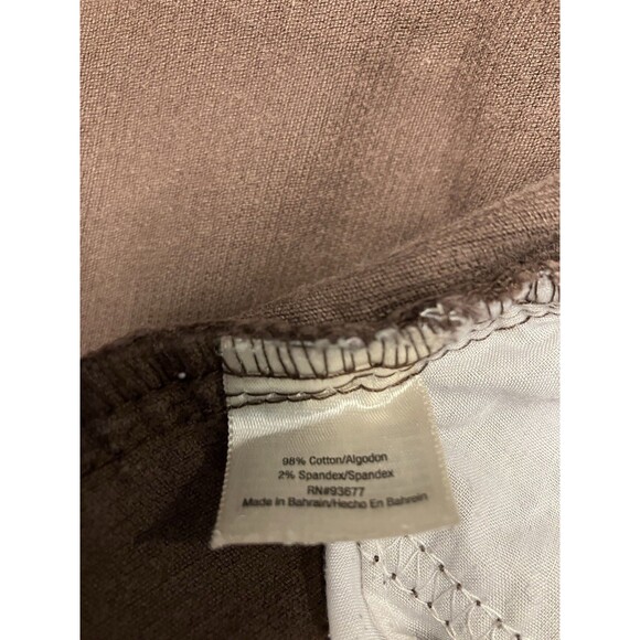 St Johns Bay Womens Stretch Corduroy Pants Brown Mid Rise Bootcut Size 6 NWOT - Picture 3 of 7
